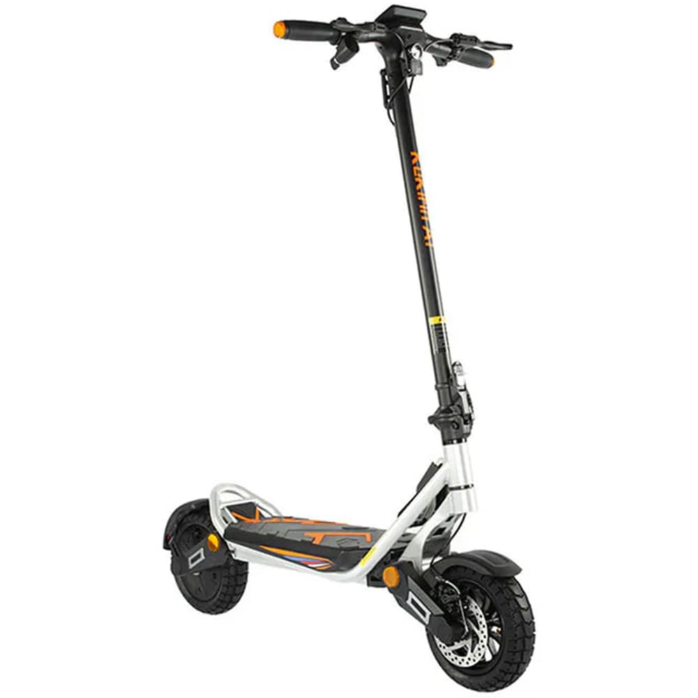 Trotineta electrica KUKIRIN A1, 10 inch, negru-argintiu