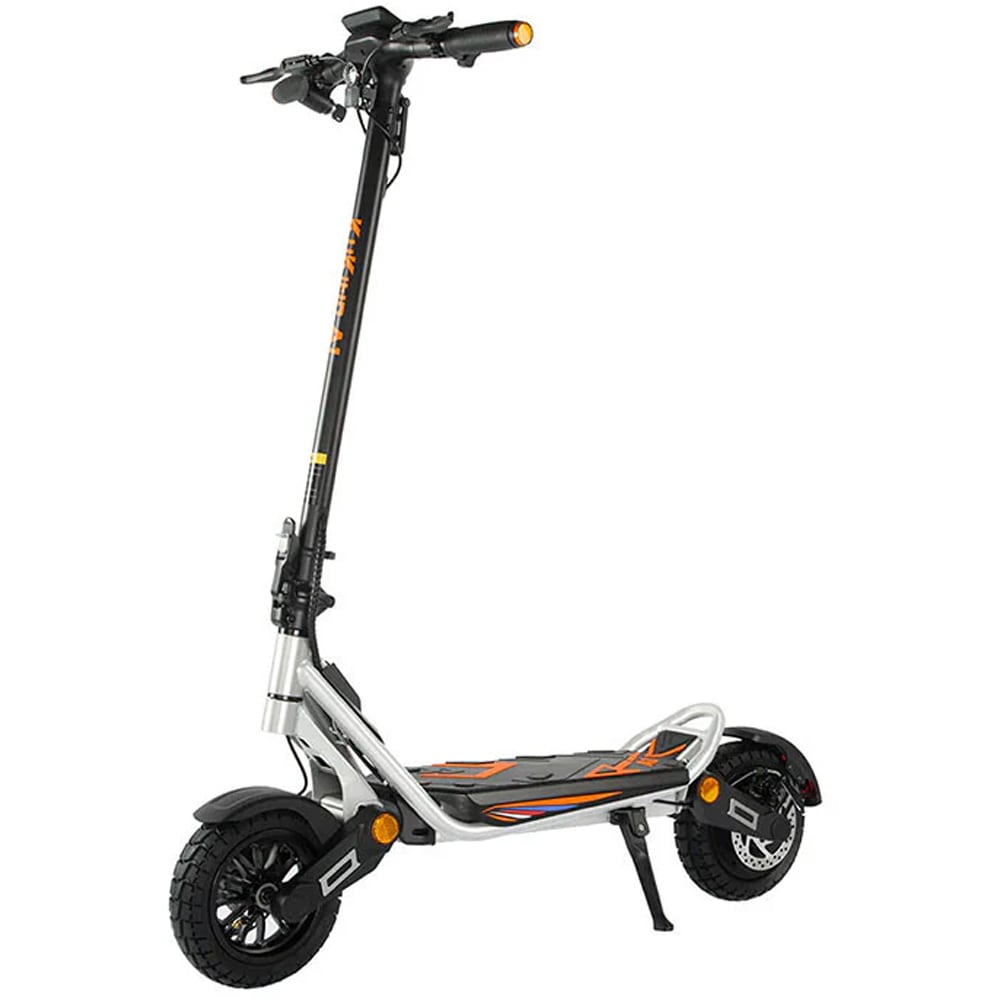 Trotineta electrica KUKIRIN A1, 10 inch, negru-argintiu