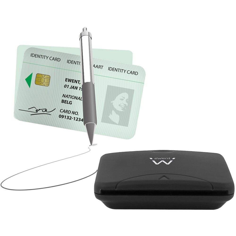 Cititor carti identitate EWENT EW1052, USB 2.0
