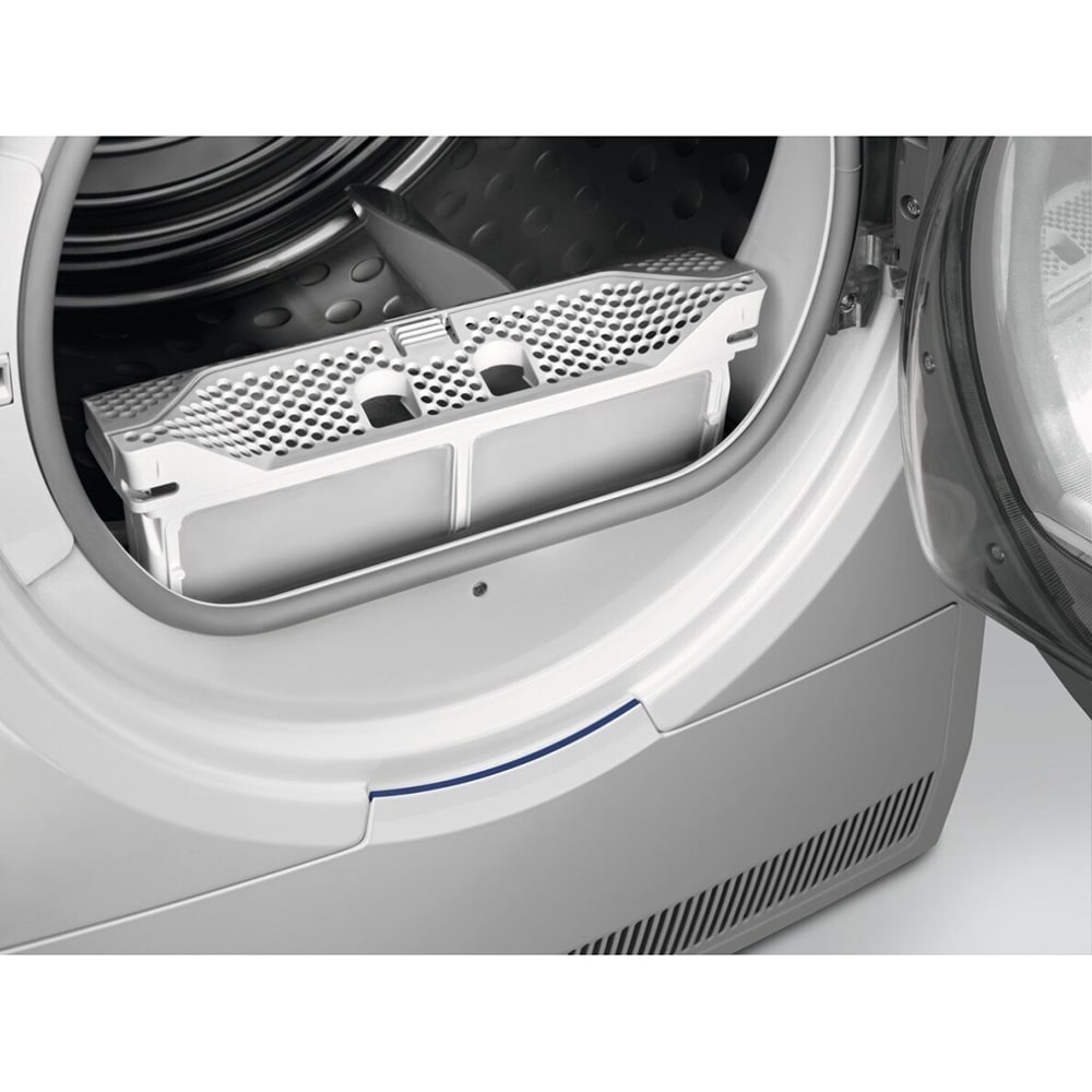 Uscator de rufe ELECTROLUX GentleCare 600 EW6D98BEE, Pompa de caldura, 8 kg, 12 programe, Clasa D, alb