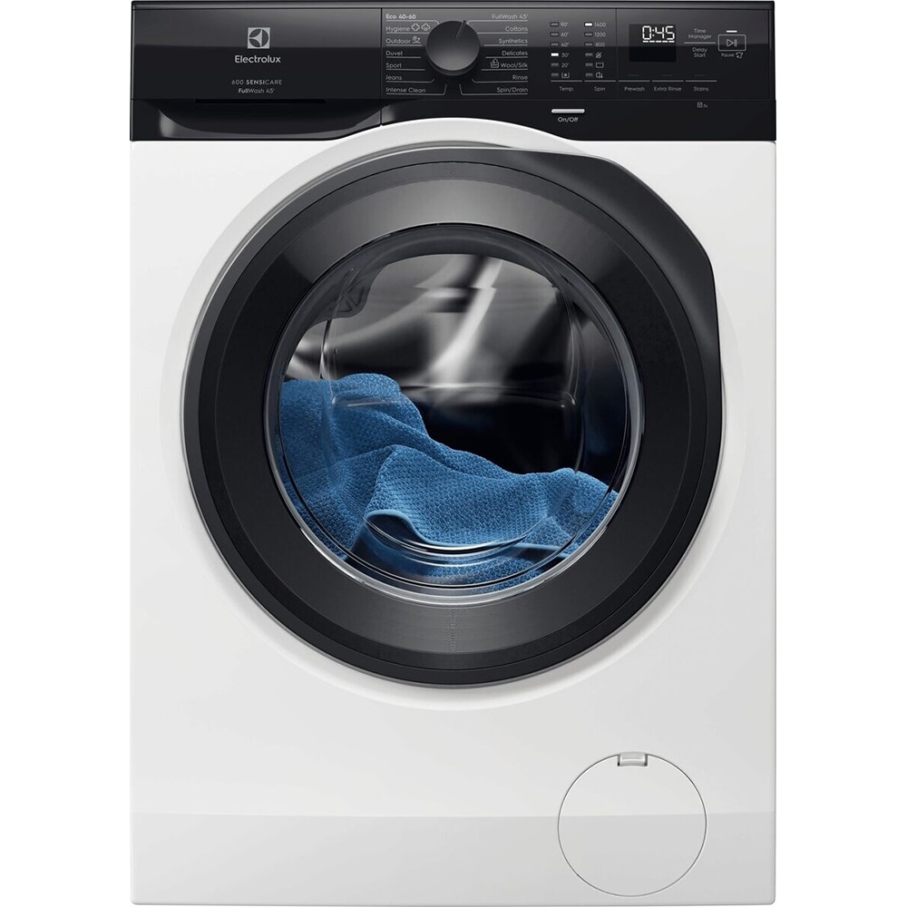 Masina de spalat rufe frontala ELECTROLUX SensiCare 600 EW6F9492E, 9 kg, 1400rpm, Clasa A, alb