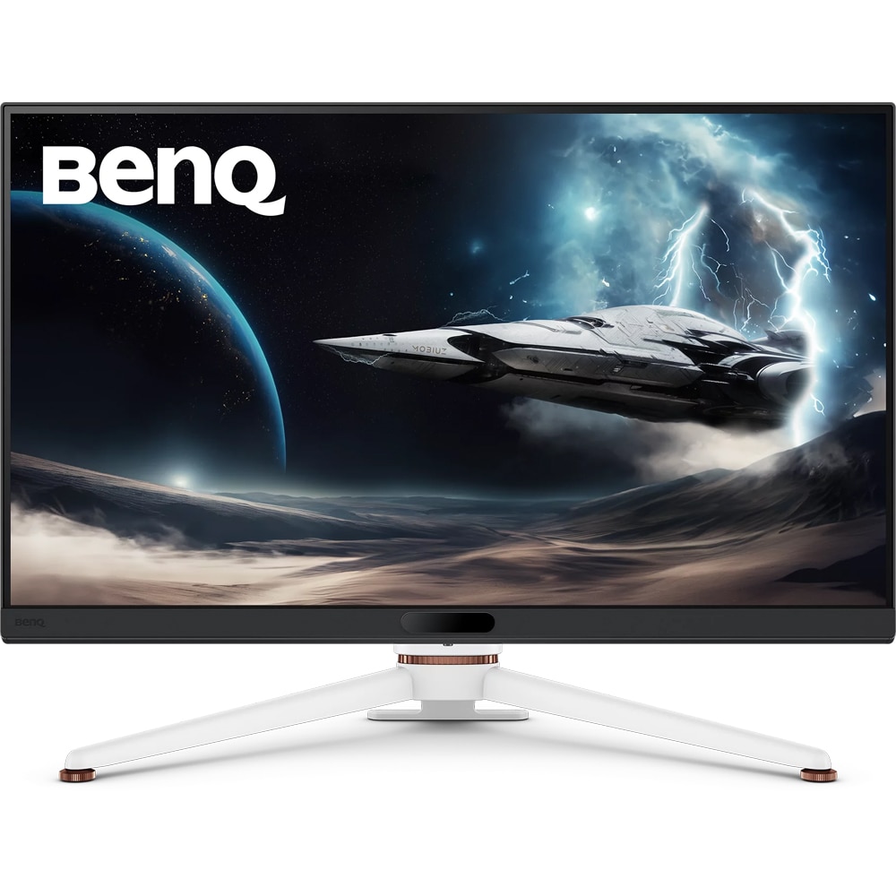 Monitor Gaming LED IPS BENQ EX271Q, 27", QHD, 180Hz, FreeSync Premium, alb