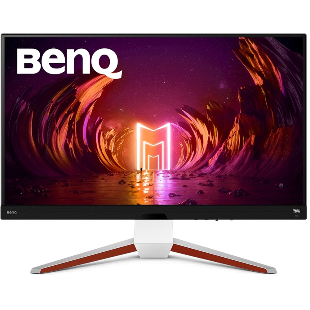 Monitor LED IPS BENQ EX3210U, 32", 4K, 144Hz, HDR10, AMD FreeSync Premium Pro, boxe, alb