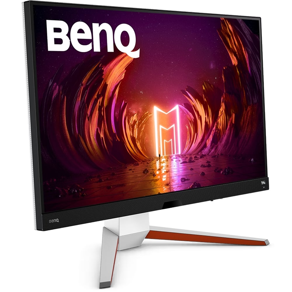 Monitor LED IPS BENQ EX3210U, 32", 4K, 144Hz, HDR10, AMD FreeSync Premium Pro, boxe, alb