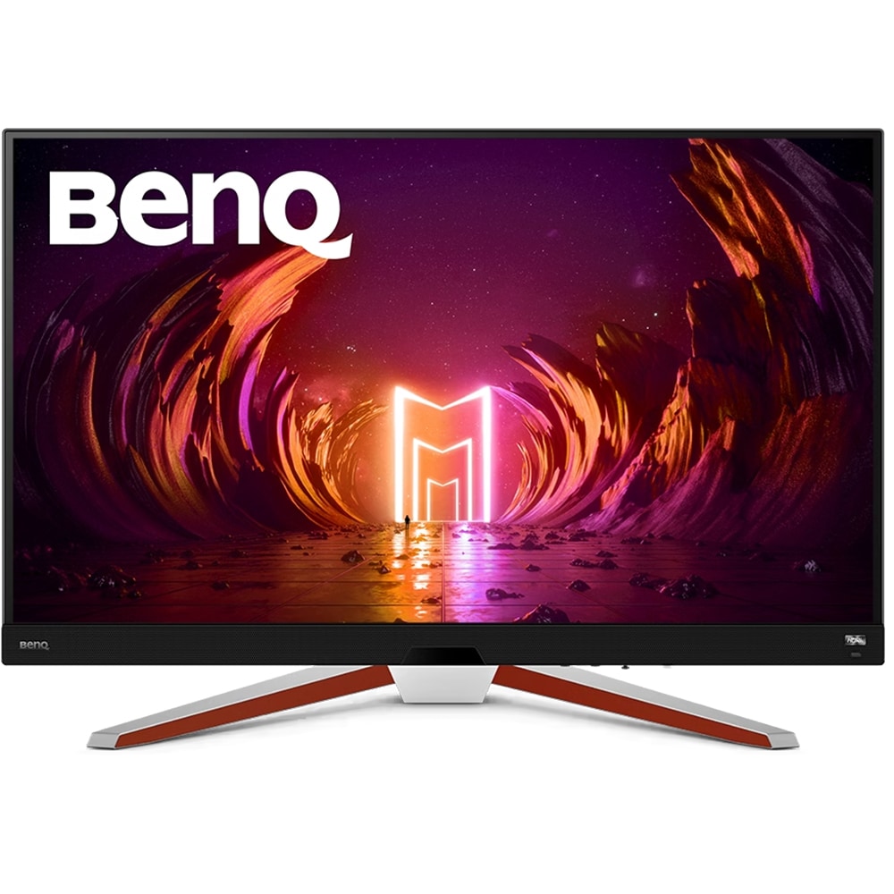 Monitor LED IPS BENQ EX3210U, 32", 4K, 144Hz, HDR10, AMD FreeSync Premium Pro, boxe, alb