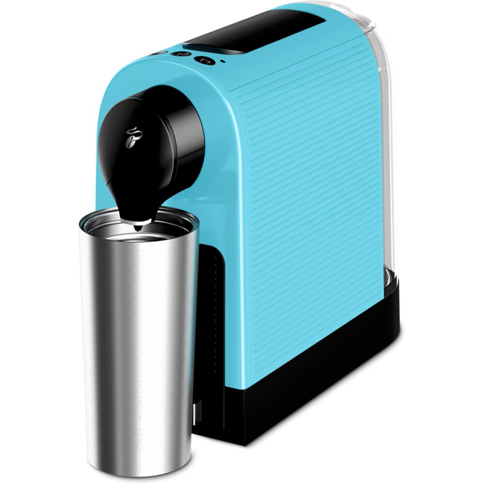 Espressor capsule TCHIBO Pure Plus 728659, 0.8l, 1250W, 15 bar, bleu