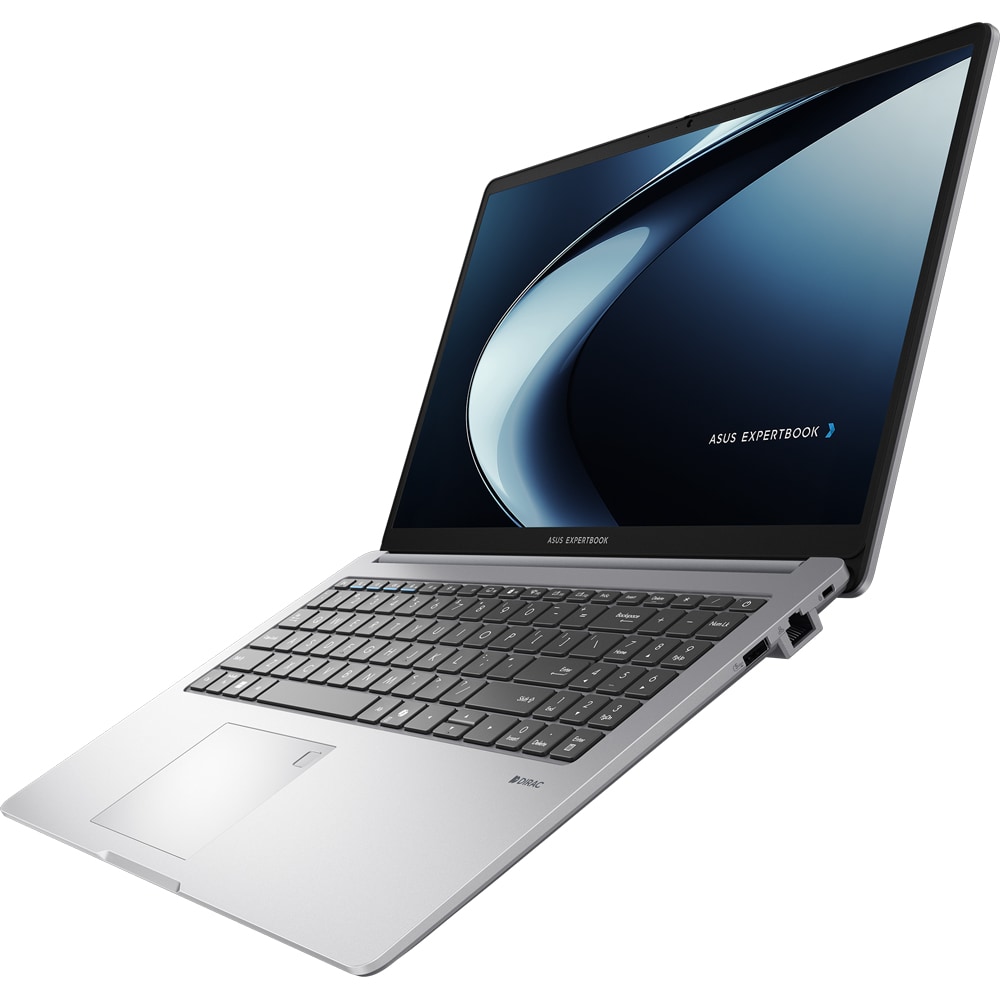 Laptop ASUS ExpertBook P1 PM1503CDA-S70025, AMD Ryzen 7 7735HS pana la 4.75GHz, 15.6" Full HD, 16GB, SSD 512GB, AMD Radeon 680M, Free DOS, Misty Grey
