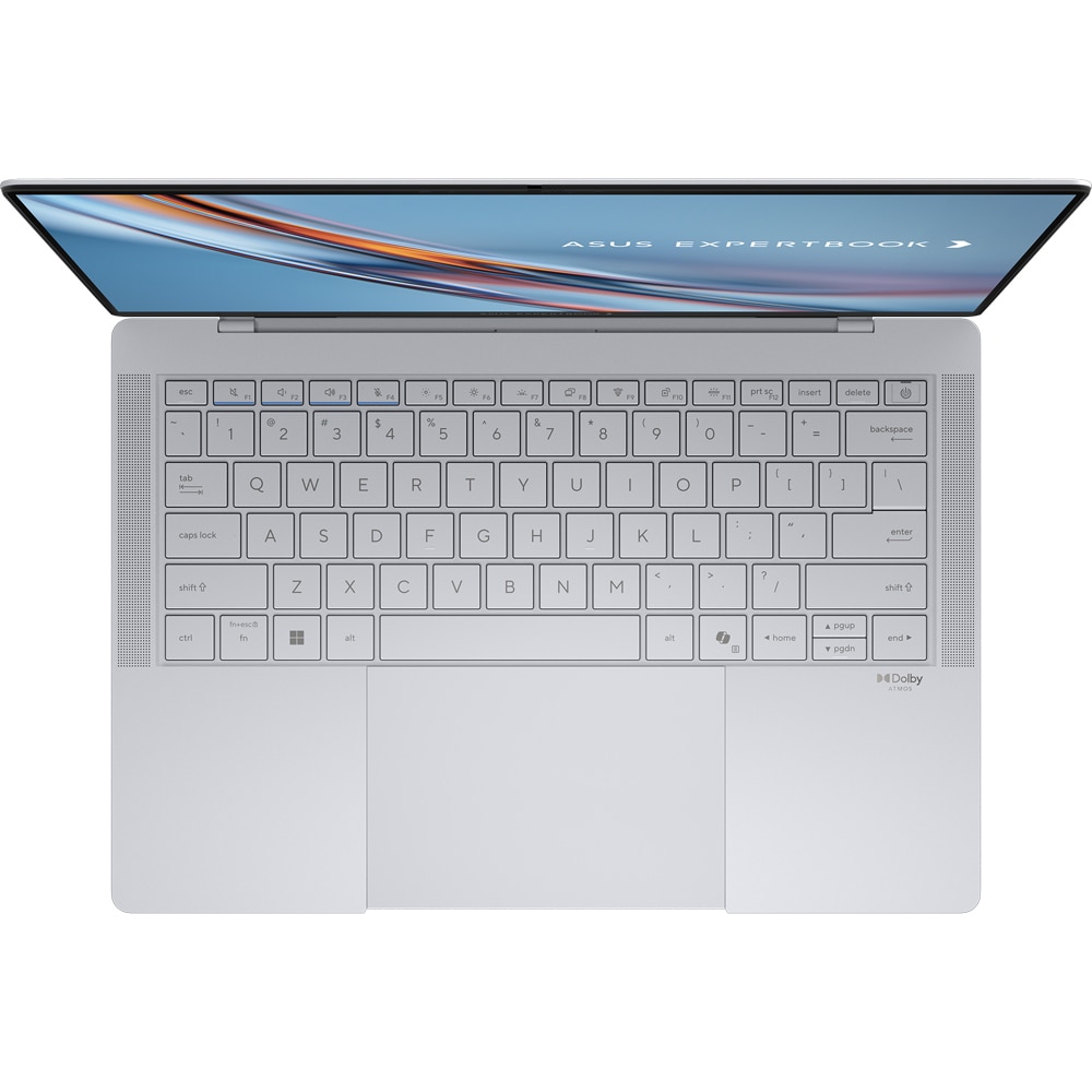 Laptop ASUS ExpertBook Ultra B9406CAA-TH1172X, Intel Core Ultra X7 pana la 4.8GHz, 14" WQXGA+ Touch, 64GB, SSD 1TB, Intel Arc B390, Windows 11 Pro, Morn Grey