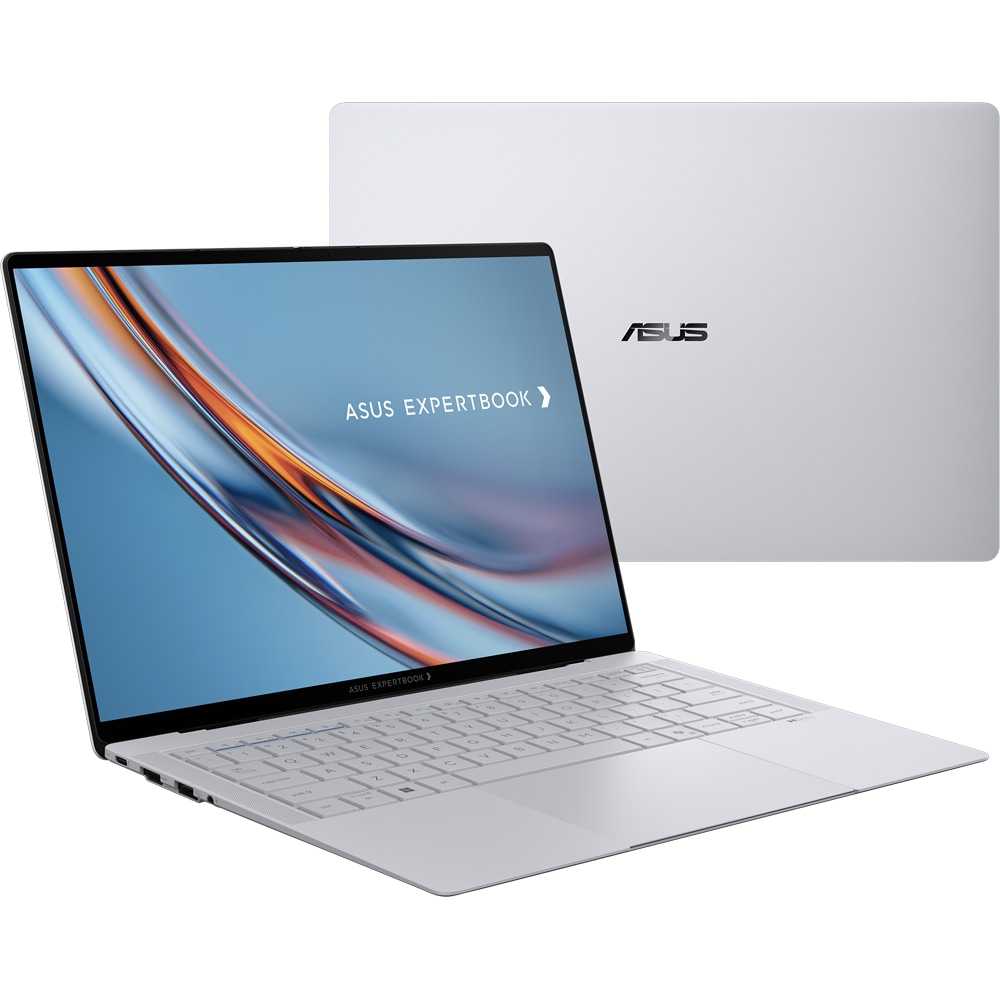 Laptop ASUS ExpertBook Ultra B9406CAA-TH1172X, Intel Core Ultra X7 pana la 4.8GHz, 14" WQXGA+ Touch, 64GB, SSD 1TB, Intel Arc B390, Windows 11 Pro, Morn Grey