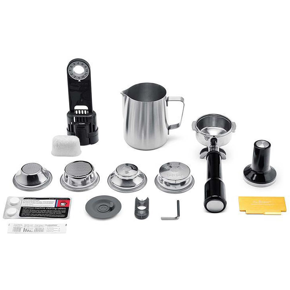 Espressor manual SAGE Dual Boiler BES920BTR, 2.5l, 2200W, 15 bar, negru-argintiu