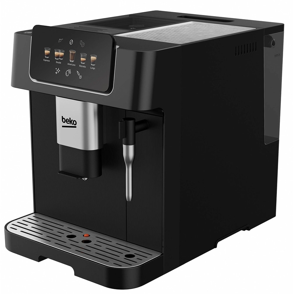 Espressor automat BEKO CaffeExperto CEG7302B, 2l, 1350W, 19 bar, negru-argintiu