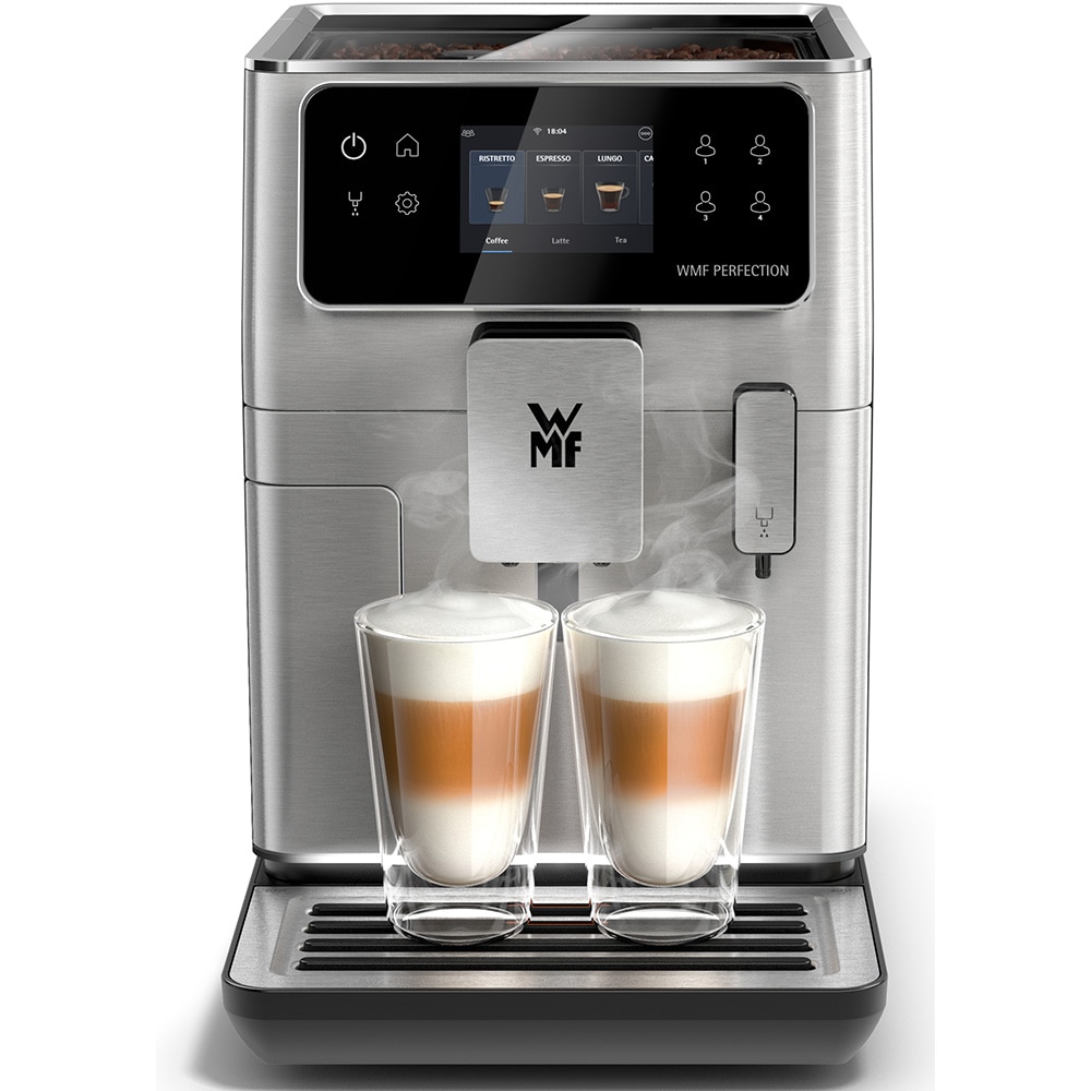 Espressor automat WMF Perfection 660 CP813D10, 3l, 1550W, 15 bar, argintiu-negru