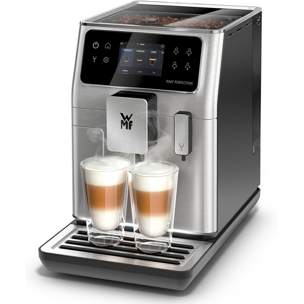 Espressor automat WMF Perfection 660 CP813D10, 3l, 1550W, 15 bar, argintiu-negru