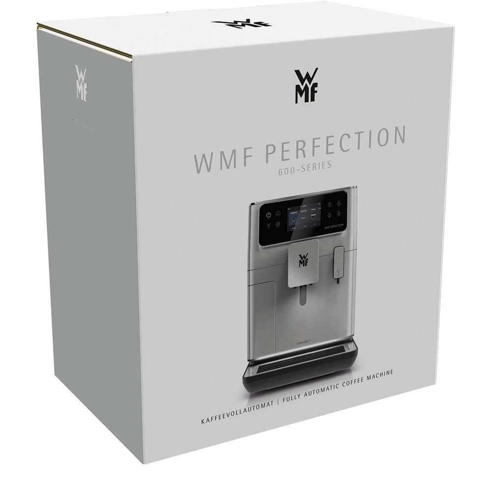 Espressor automat WMF Perfection 660 CP813D10, 3l, 1550W, 15 bar, argintiu-negru