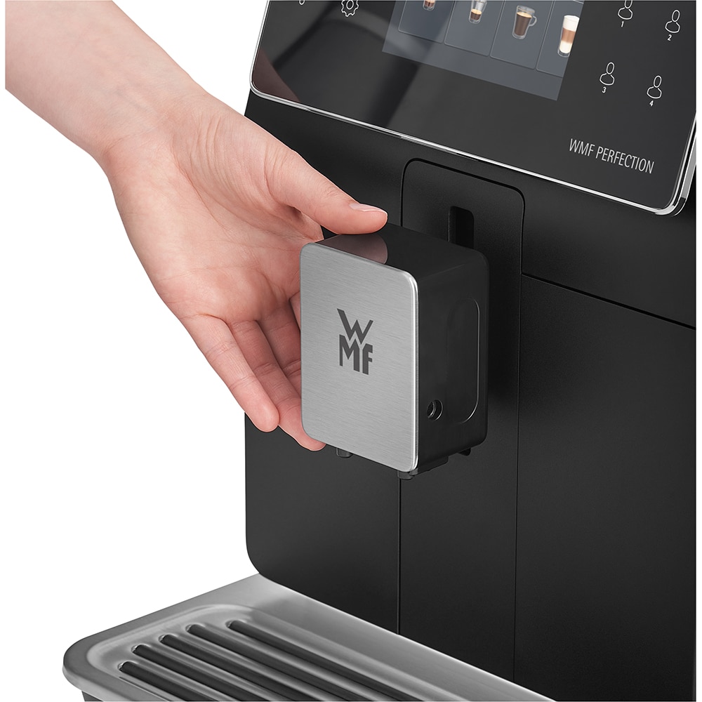 Espressor automat WMF Perfection 860L CP853D15, 2l, 1500W, 15 bar, argintiu-negru