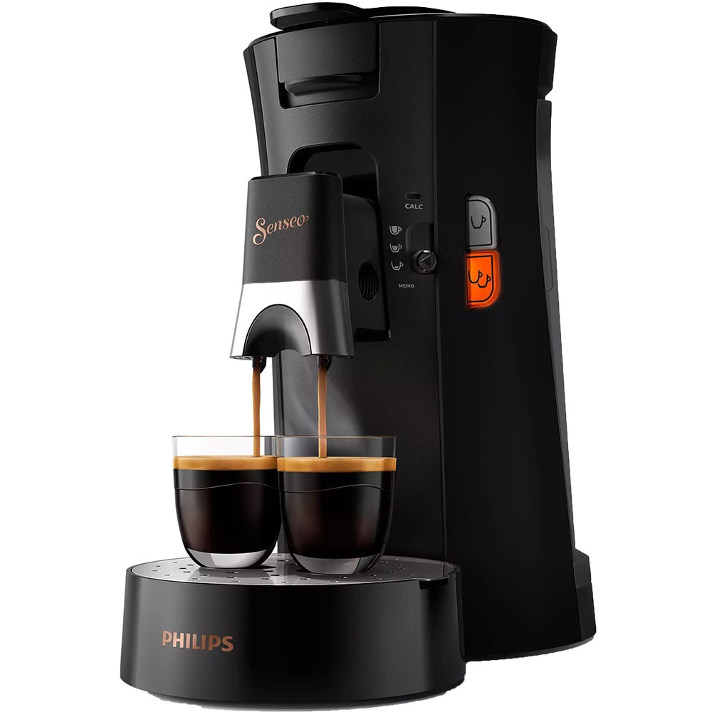 Espressor capsule SENSEO Select Memo Plus CSA240/61, 0.9l, 1450W, 1 bar, negru