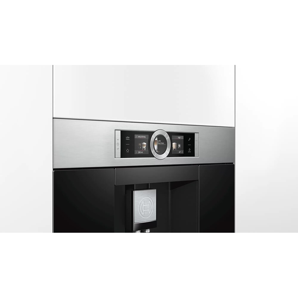 Espressor automat incorporabil BOSCH CTL636ES1, 2.4l, 1600W, inox