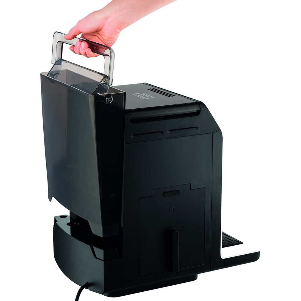 Espressor automat KRUPS Evidence EA891110, 2.3l, 1450W, 15 bar, alb-negru