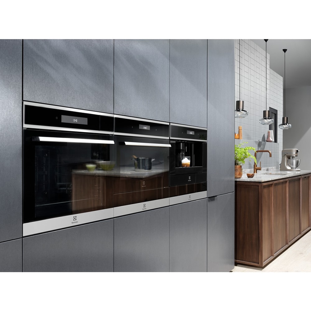 Espressor automat incorporabil ELECTROLUX EBC65X, 1.8l, 1350W, negru