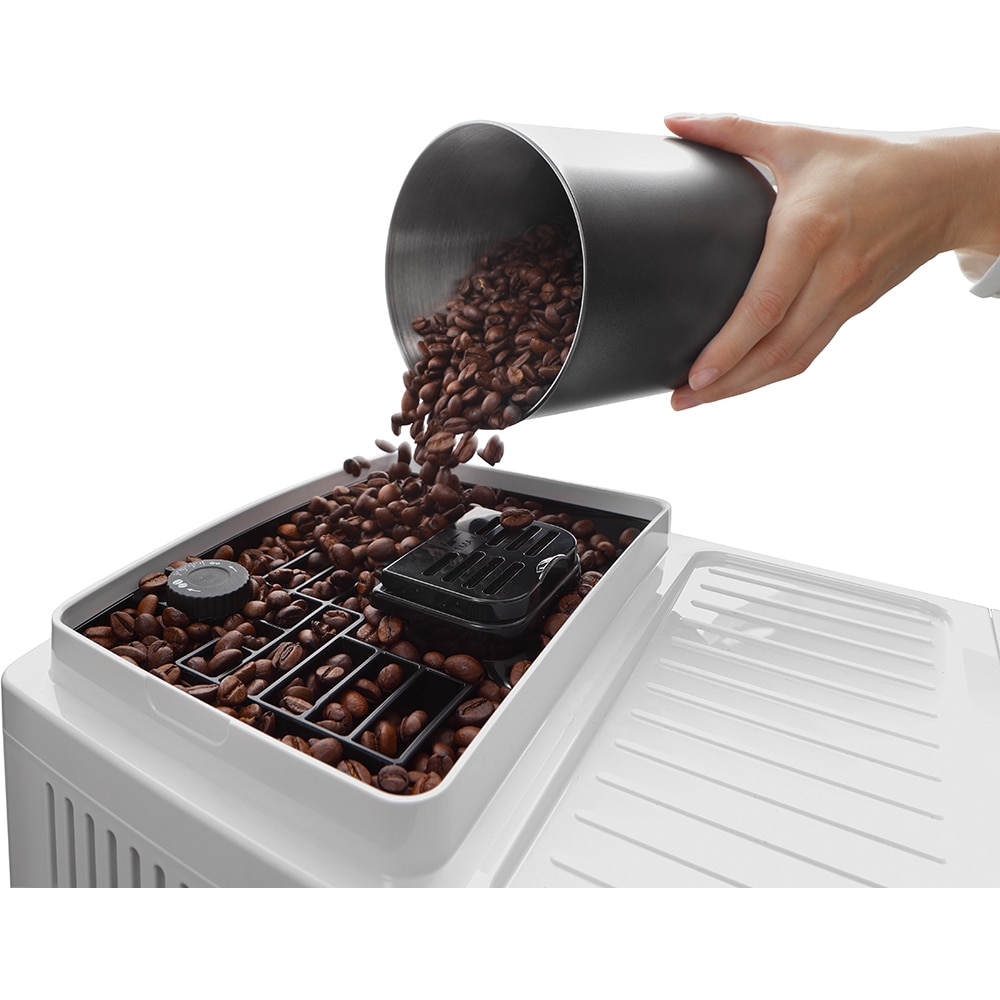 Espressor automat DELONGHI Magnifica Start ECAM 220.20.W, 1.8l, 1450W, 15 bar, alb-negru