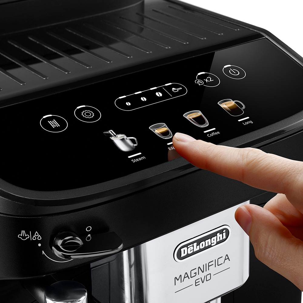 Espressor automat DELONGHI Magnifica Evo ECAM290.21.B, 1.8l, 1450W, 15 bar, negru-argintiu