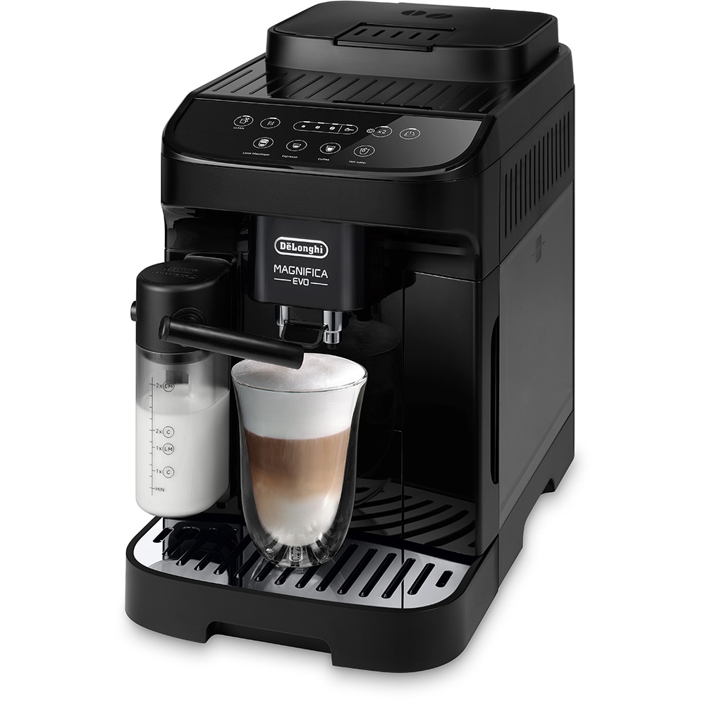 Espressor automat DELONGHI Magnifica Evo ECAM 293.52.B, 1,8l, 1450W, 15 bar, negru-argintiu