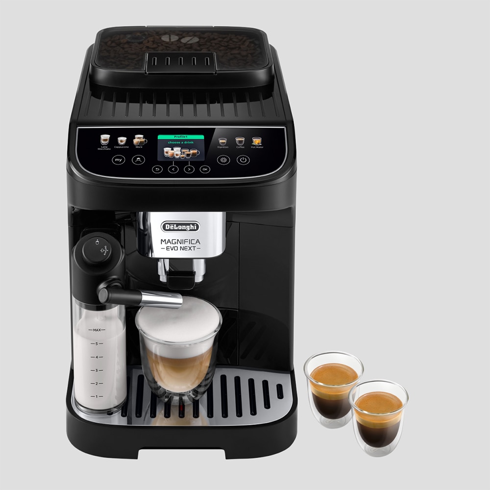 Espressor automat DELONGHI Magnifica Evo Next ECAM310.60.B, 1.9l, 1450W, 15 bar, negru