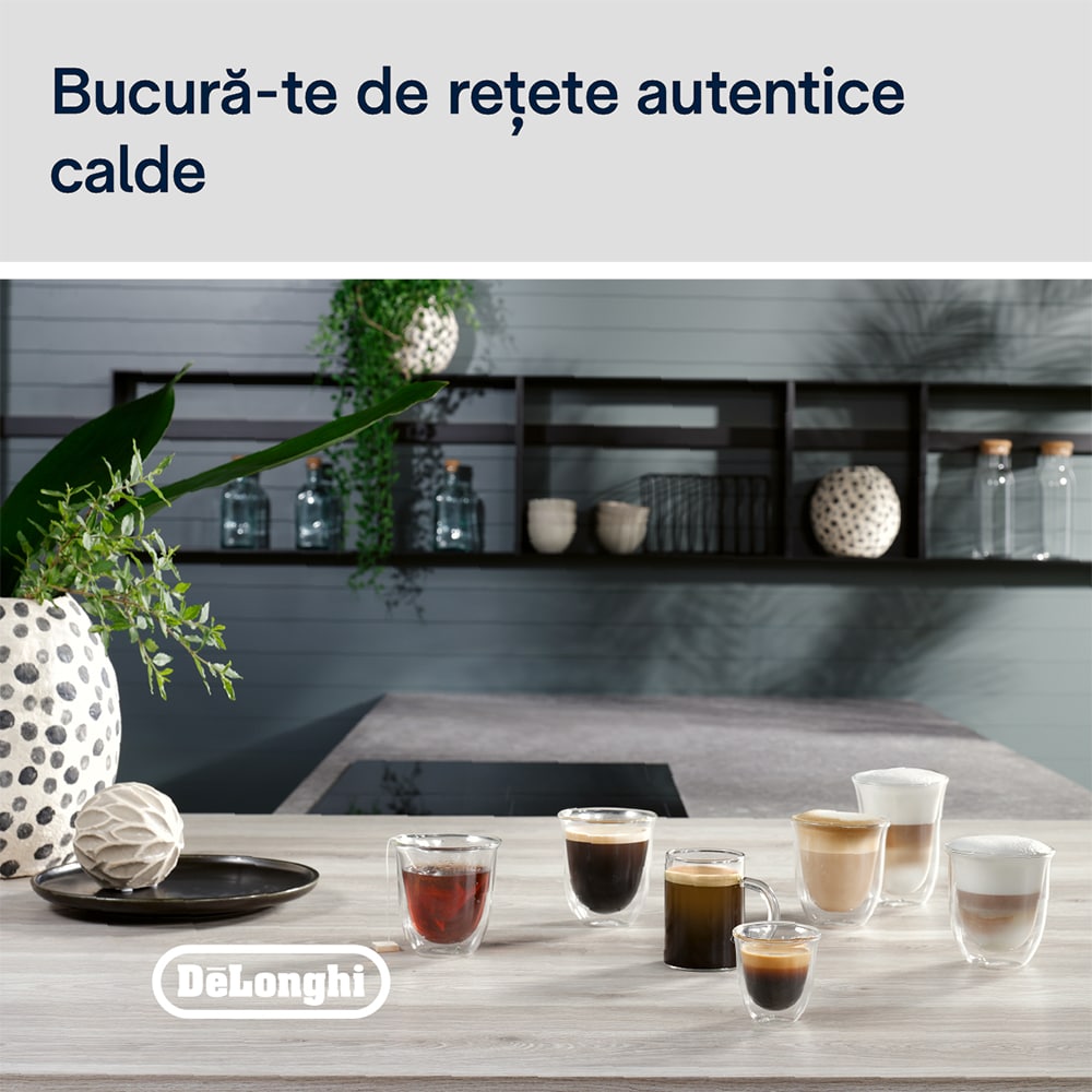 Espressor automat DELONGHI Magnifica Evo Next ECAM310.60.B, 1.9l, 1450W, 15 bar, negru