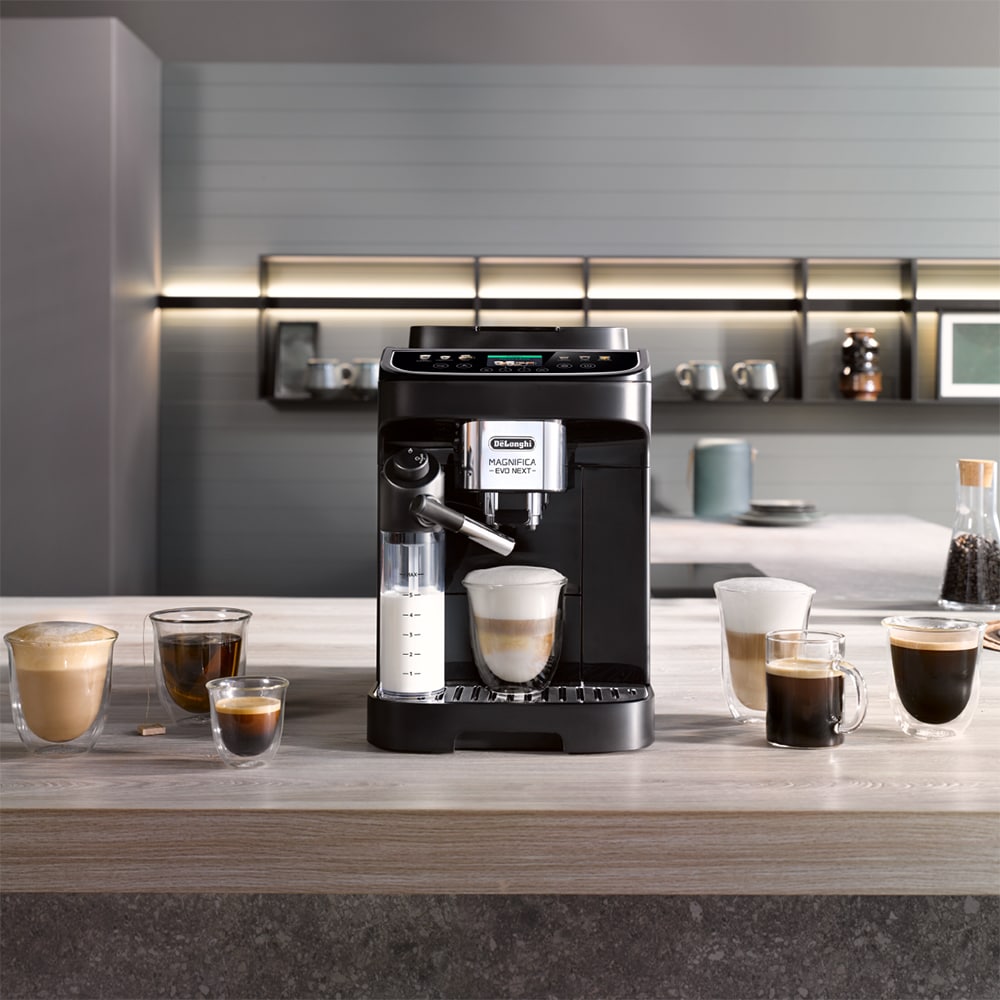 Espressor automat DELONGHI Magnifica Evo Next ECAM310.60.B, 1.9l, 1450W, 15 bar, negru