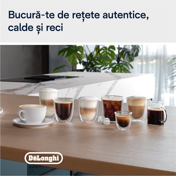 Espressor automat DELONGHI Magnifica Plus ECAM320.60.B, 1.9l, 1450W, 15 bar, negru