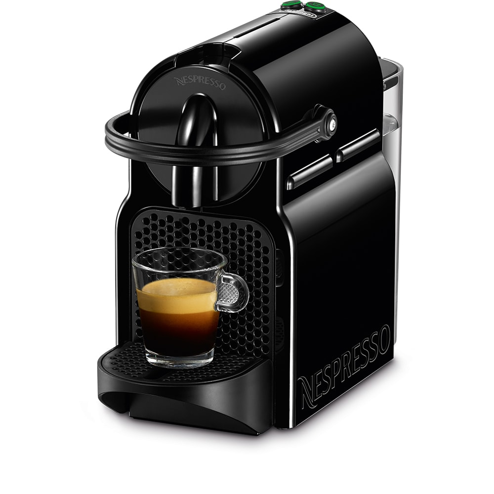 Espressor capsule NESPRESSO Inissia EN80.B, 0.6l, 1260W, 19 bar, negru