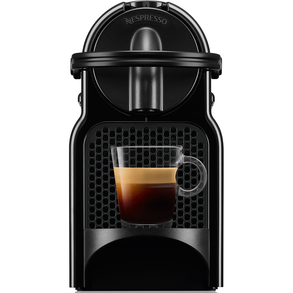 Espressor capsule NESPRESSO Inissia EN80.B, 0.6l, 1260W, 19 bar, negru