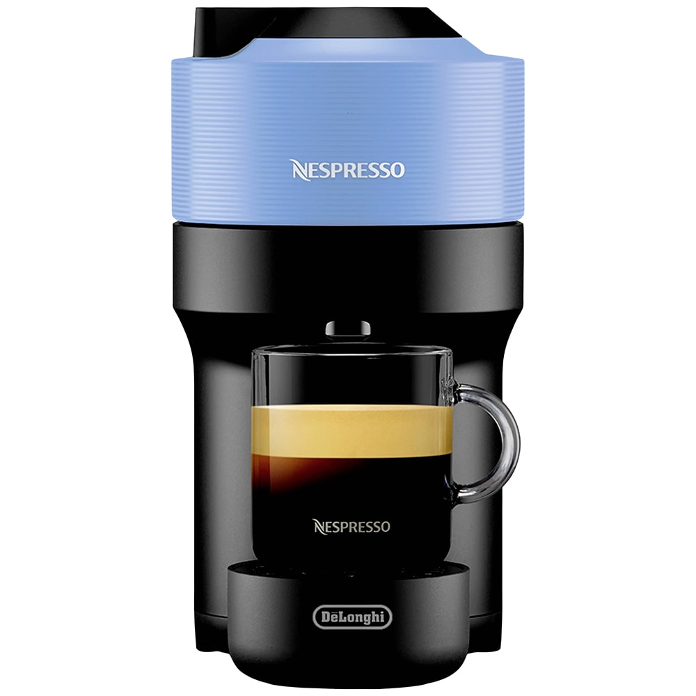 Espressor capsule NESPRESSO Vertuo Pop ENV90.A, 0.6l, 1260W, 19 bar, albastru-negru
