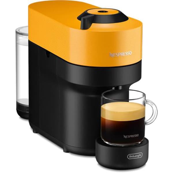 Espressor capsule NESPRESSO Vertuo Pop ENV90.Y, 0.6l, 1260W, 19 bar, portocaliu-negru