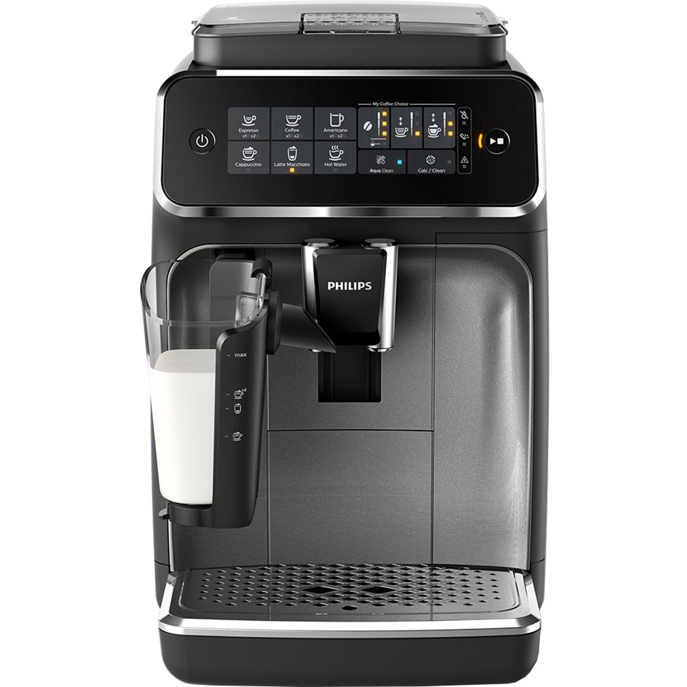 Espressor automat PHILIPS 3200 LatteGo EP3246/70, 1.8l, 15 bar, negru-argintiu