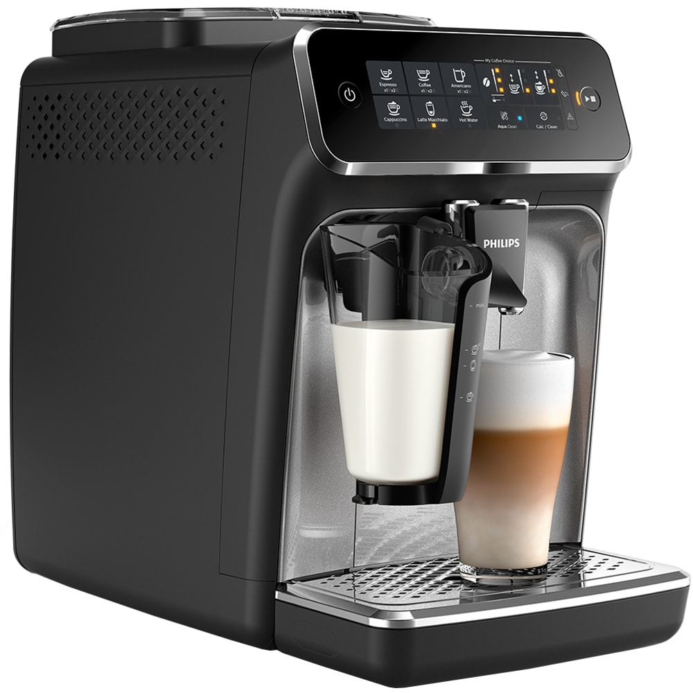 Espressor automat PHILIPS 3200 LatteGo EP3246/70, 1.8l, 15 bar, negru-argintiu