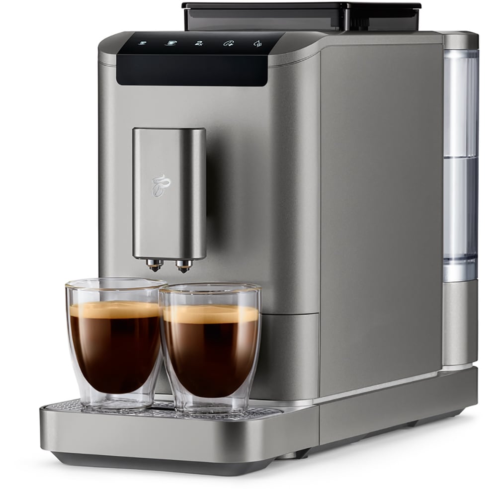 Espressor automat TCHIBO Esperto 2 Caffe ESPERTO2TBK, 1.4l, 1470W, 19 bar, argintiu-negru