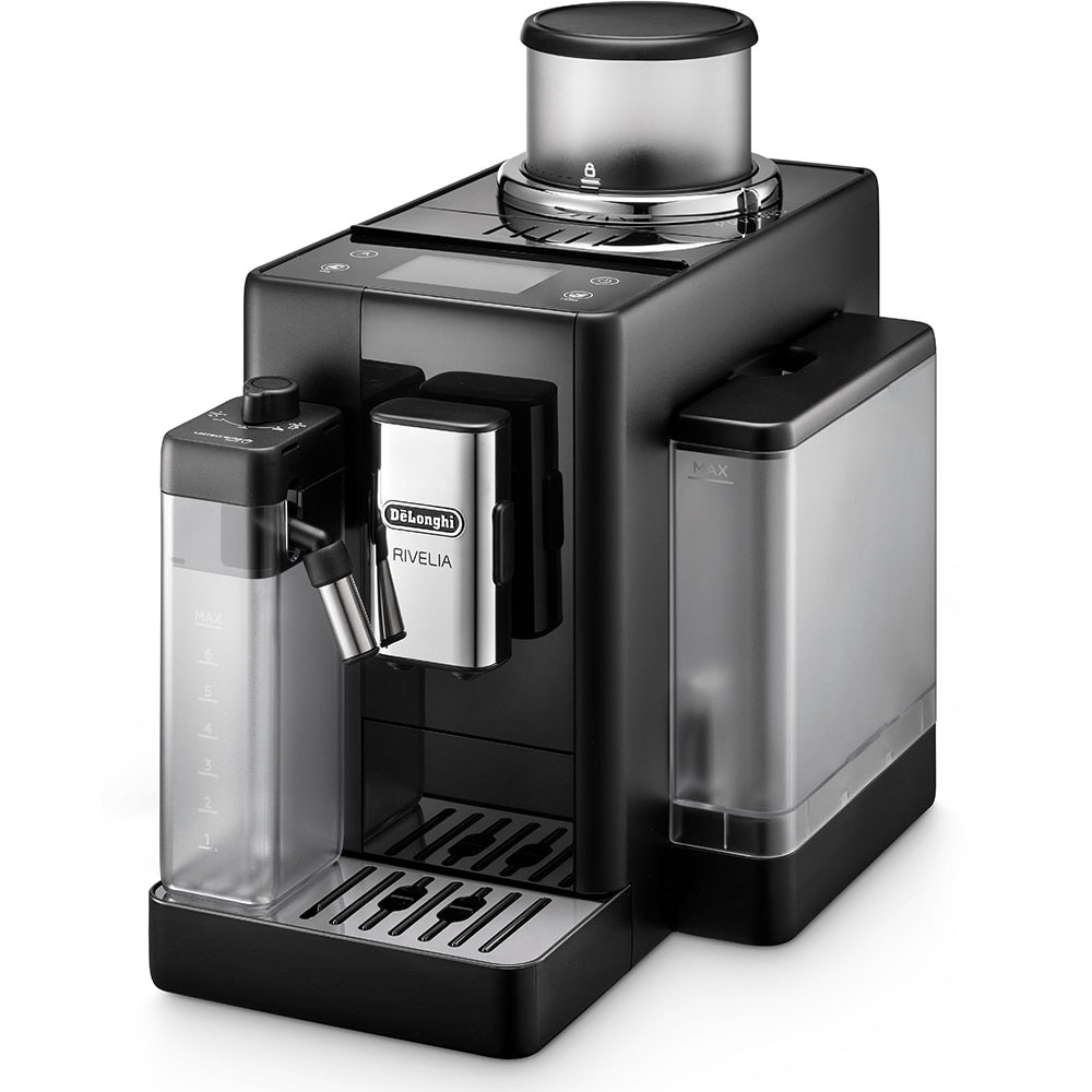 Espressor automat DELONGHI Rivelia EXAM440.55.B, 1.4l, 1450W, 19 bar, negru
