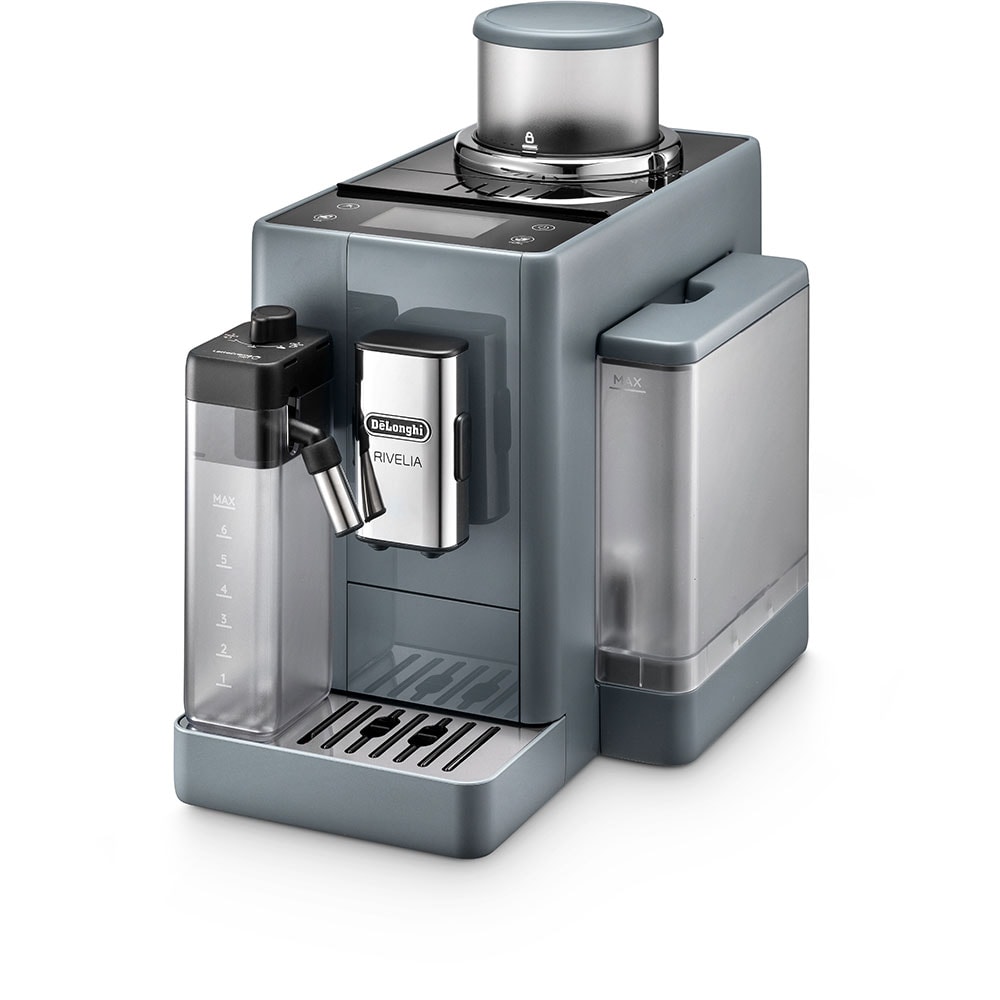 Espressor automat DELONGHI Rivelia EXAM440.55.G, 1.4l, 1450W, 19 bar, gri-negru