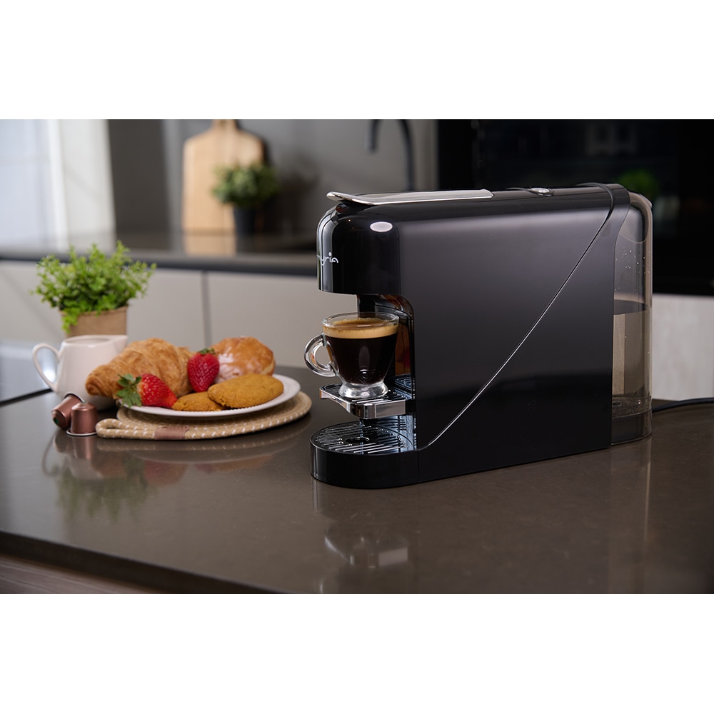 Espressor capsule MYRIA Echipa Nationala de Fotbal MY4497FRF, 0.9l, 1400W, 20 bar, negru-argintiu