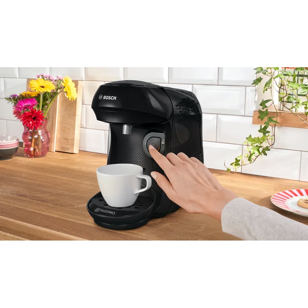 Espressor capsule BOSCH Tassimo Happy Friendly TAS102E, 0.7l, 1400W, negru 
