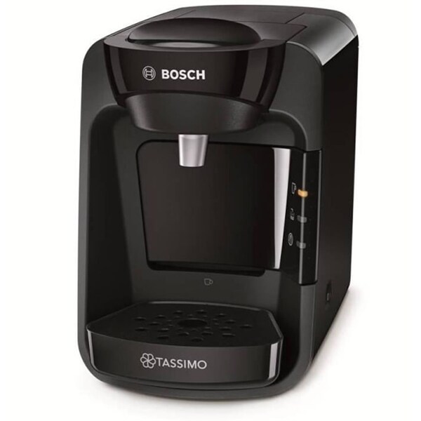 Espressor capsule BOSCH Tassimo Suny TAS3102, 0.8l, 1300W, 3.3 bar, negru