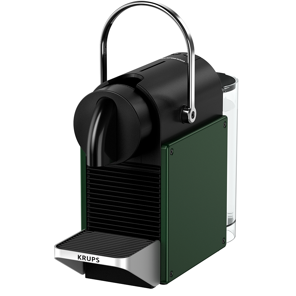 Espressor capsule NESPRESSO Pixie XN306310, 1l, 1260W, 19 bar, verde inchis-negru
