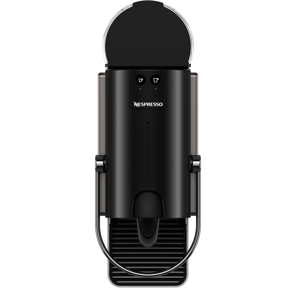 Espressor capsule NESPRESSO Pixie XN306T10, 1l, 1260W, 19 bar, titanium-negru
