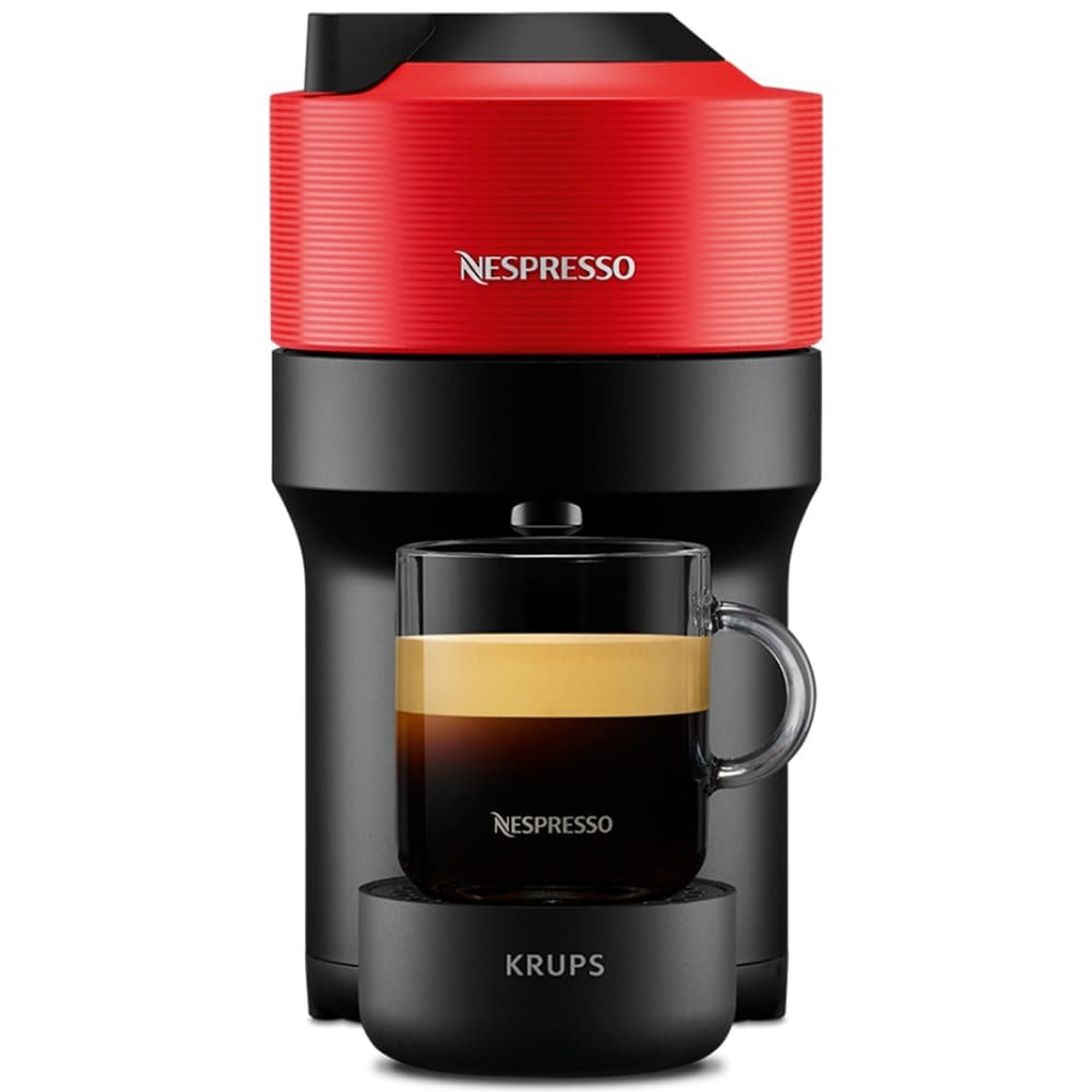 Espressor capsule NESPRESSO Vertuo Pop XN920510, 0.56l, 1500W, 19 bar, rosu-negru