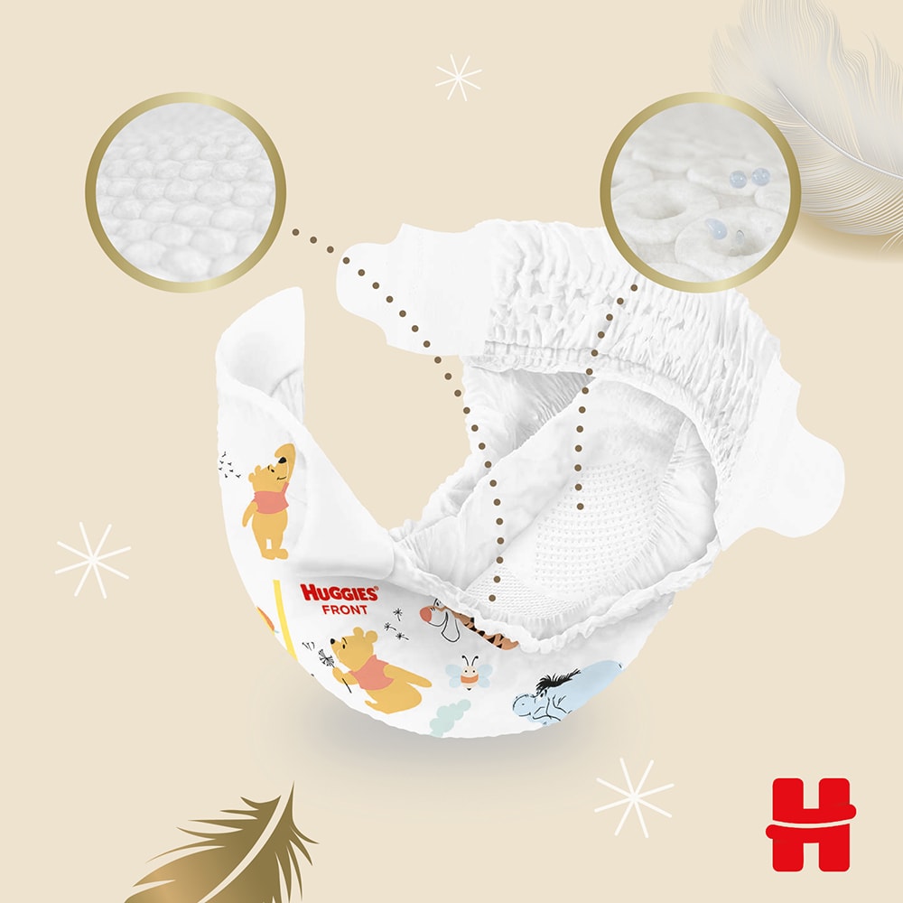 Scutece HUGGIES Extra Care Mega nr 4, Unisex, 8-16 kg, 120 buc