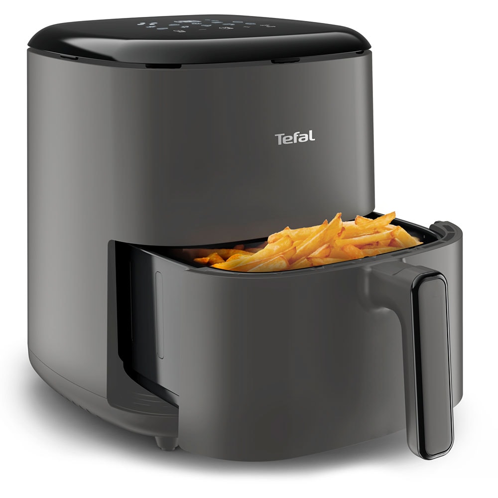 Friteuza cu aer cald TEFAL Easy Fry Max EY245H10, 1kg, 5l, 1500W, gri inchis