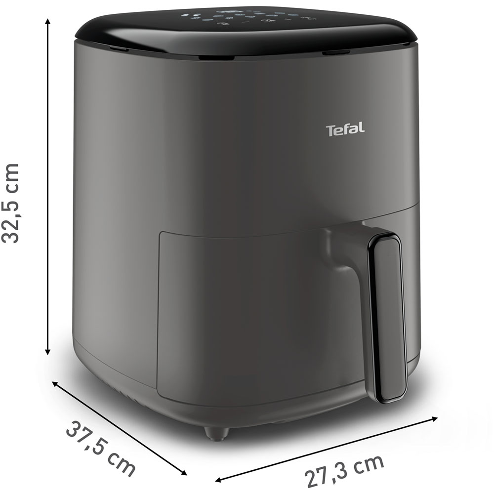 Friteuza cu aer cald TEFAL Easy Fry Max EY245H10, 1kg, 5l, 1500W, gri inchis