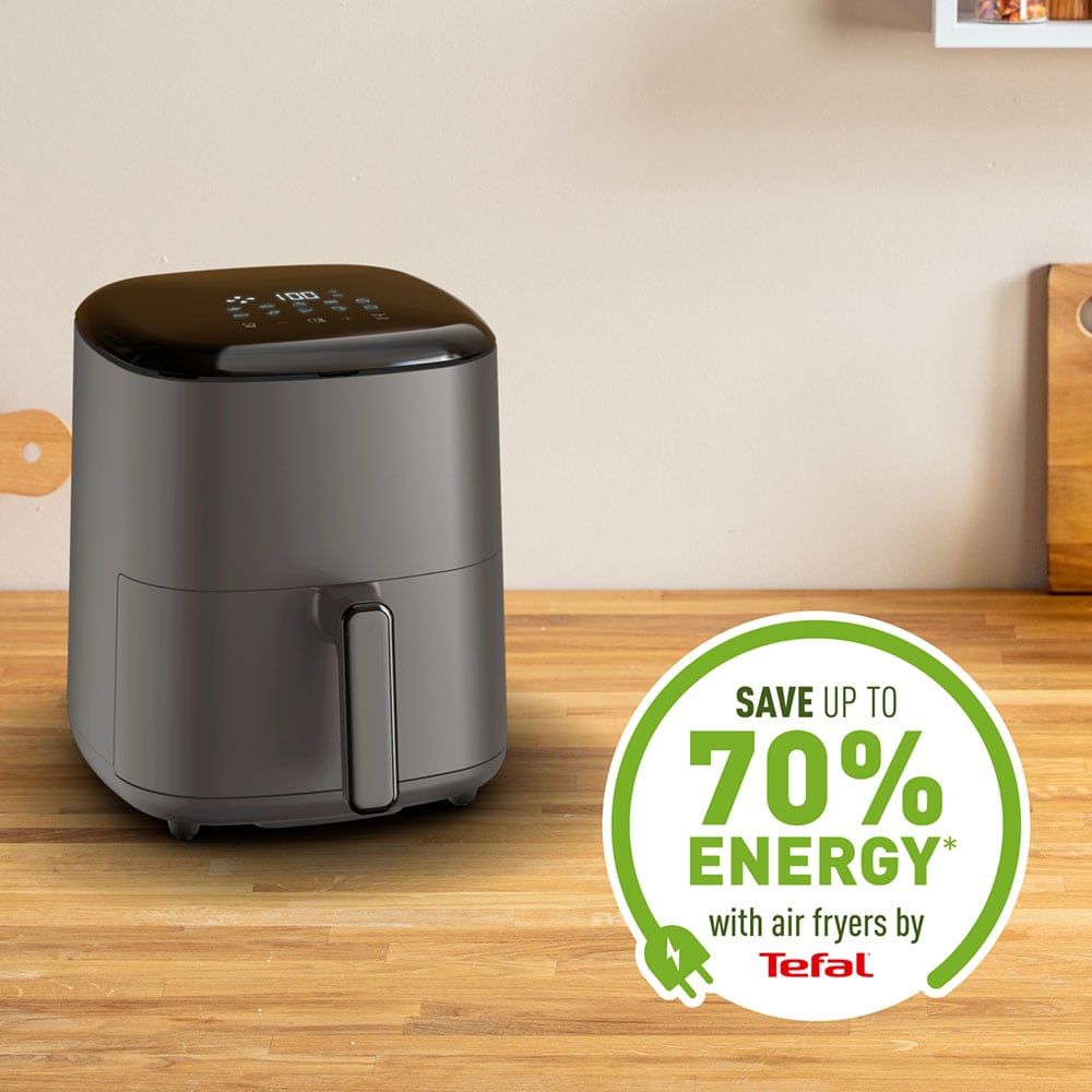 Friteuza cu aer cald TEFAL Easy Fry Max EY245H10, 1kg, 5l, 1500W, gri inchis