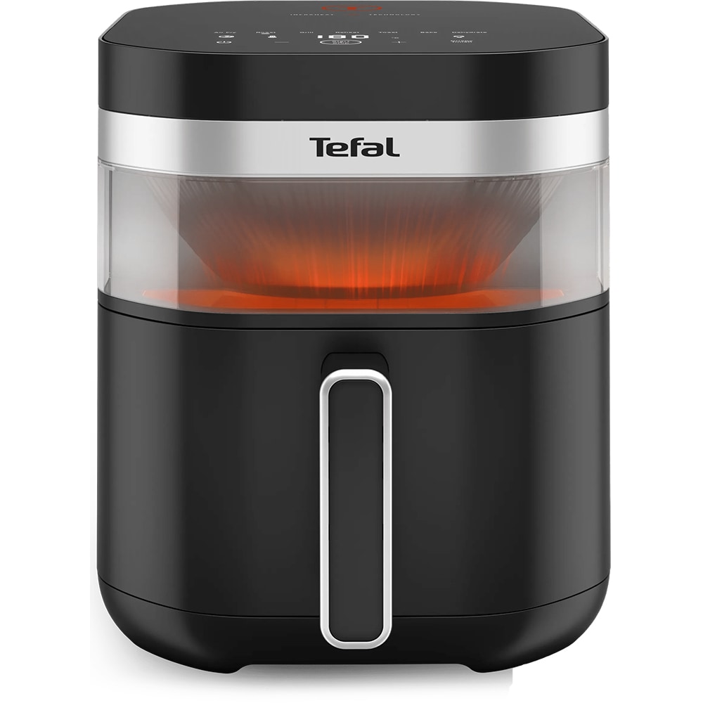 Friteuza cu aer cald TEFAL Easy Fry Infrared EY8328E0, 1.5kg, 7l, 2400W, negru